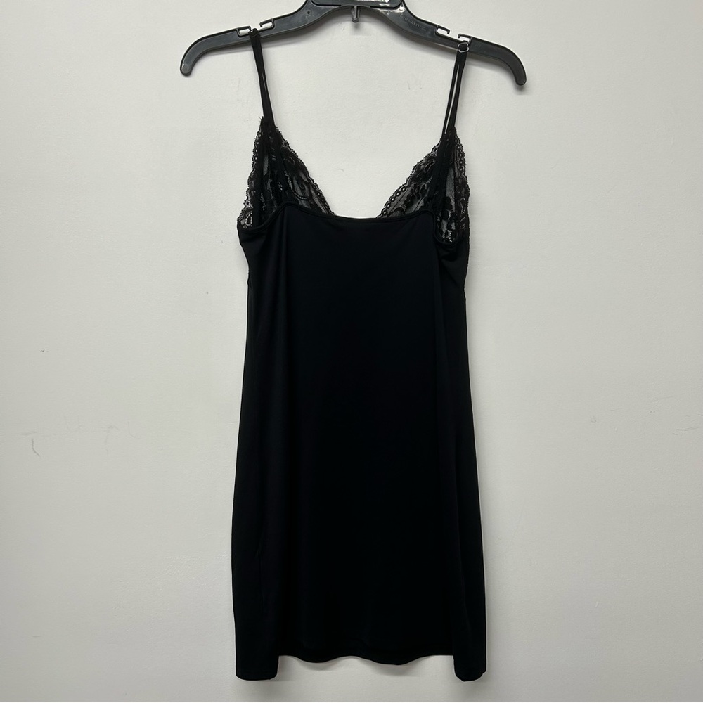 Lacy black slip dress 🕸️🖤 - Picture 2 of 4